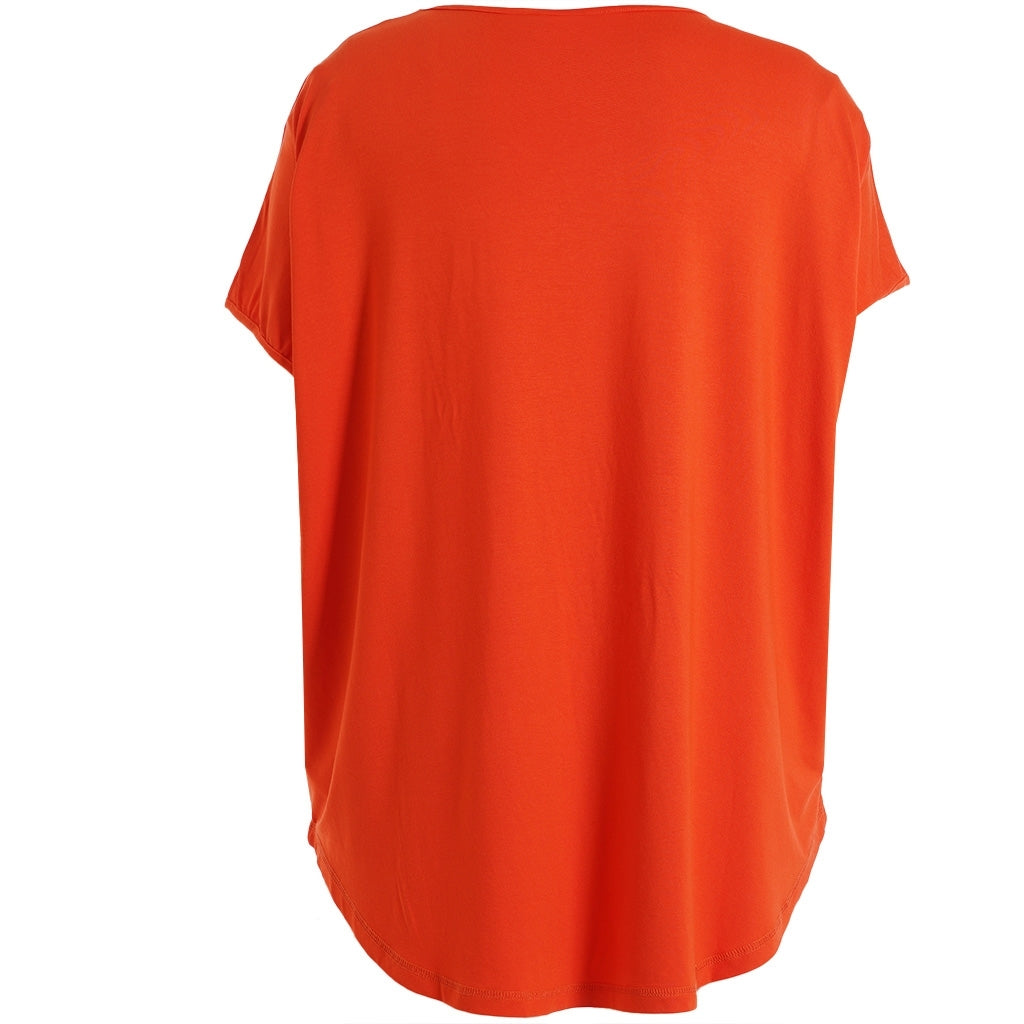 Orange Gitte T-shirt från Gozzip 9905