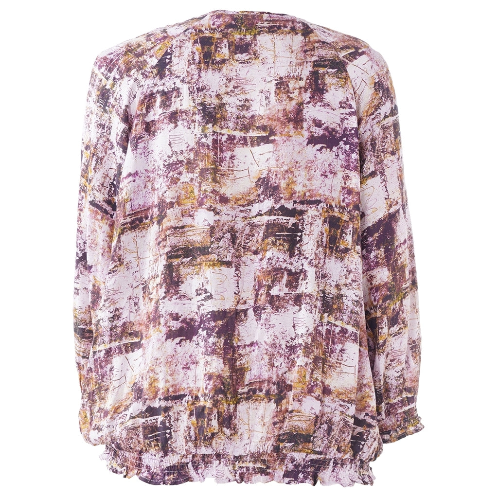 Mönstrad blus från Studio S266857