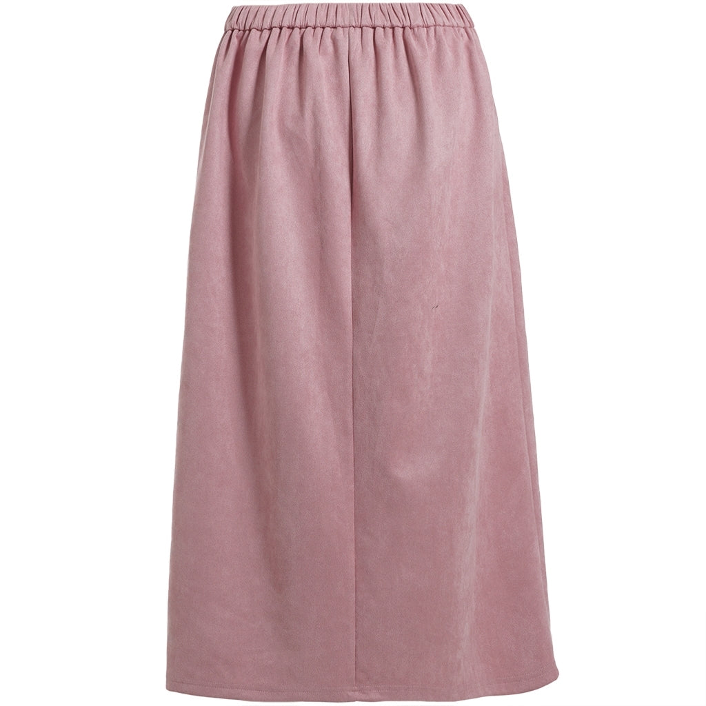 Rosa fusk mocka kjol från Studio S262861