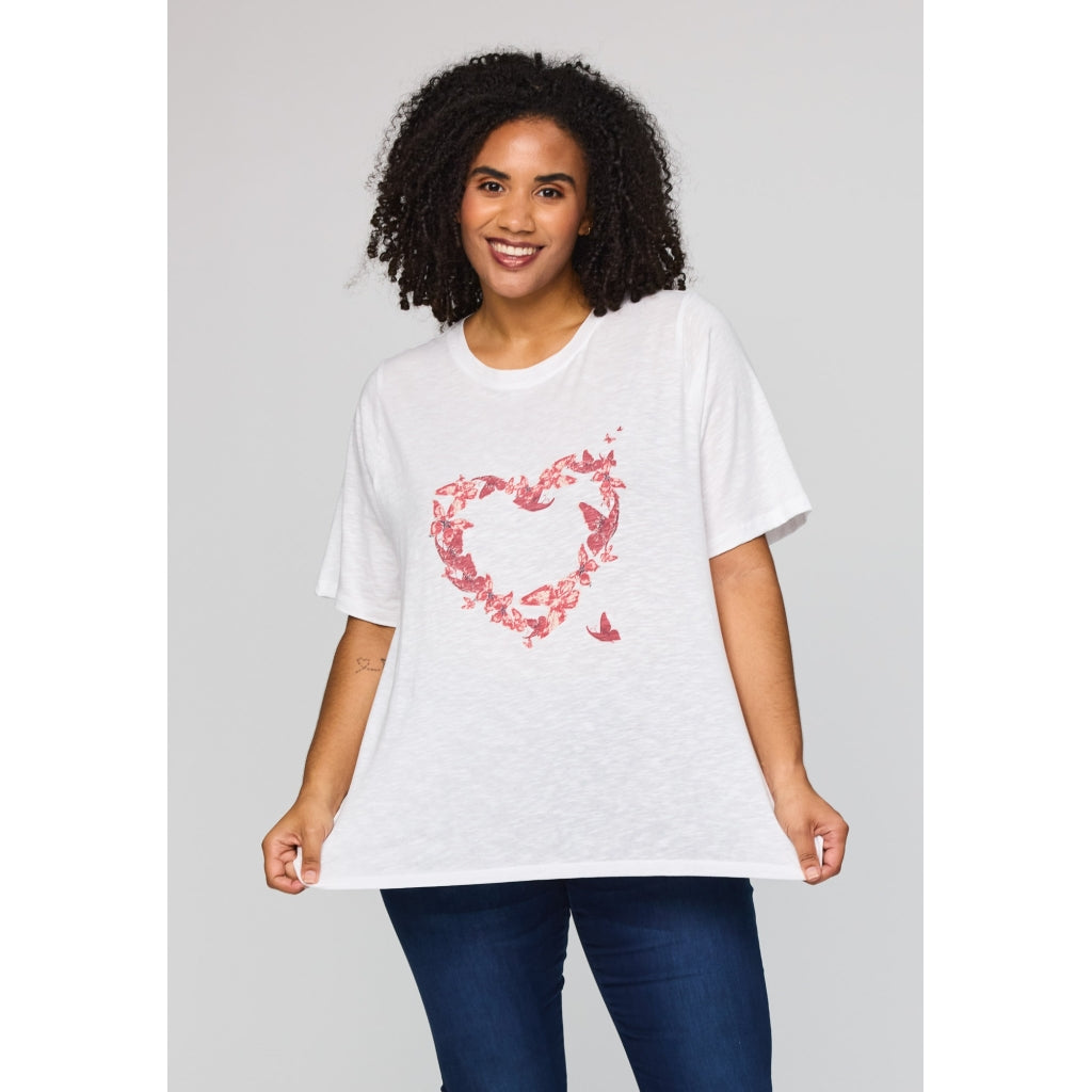 T shirt Med Hj rta Fr n Studio S262806 Alva s Butik 38 56 t-shirt-med-hj-rta-fr-n-studio-s262806-alva-s-butik-38-56