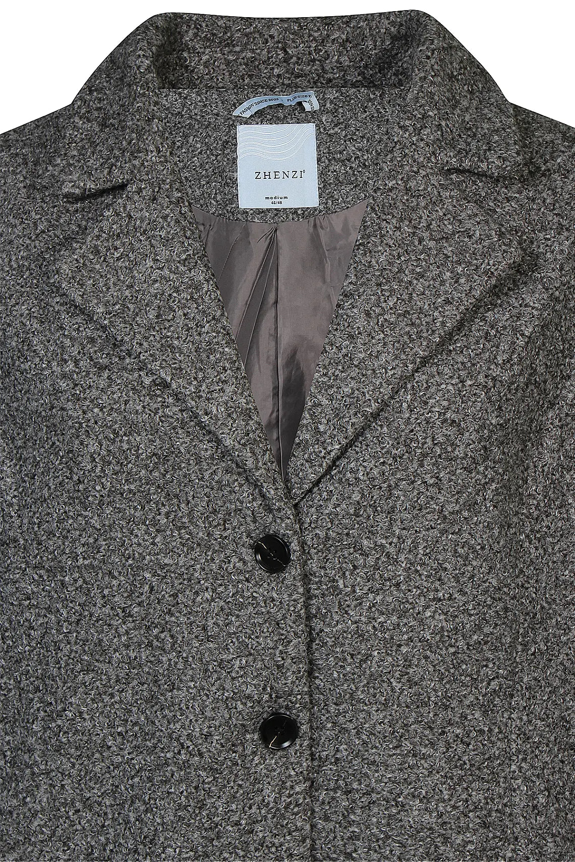 Grå kappa från Zhenzi 200870