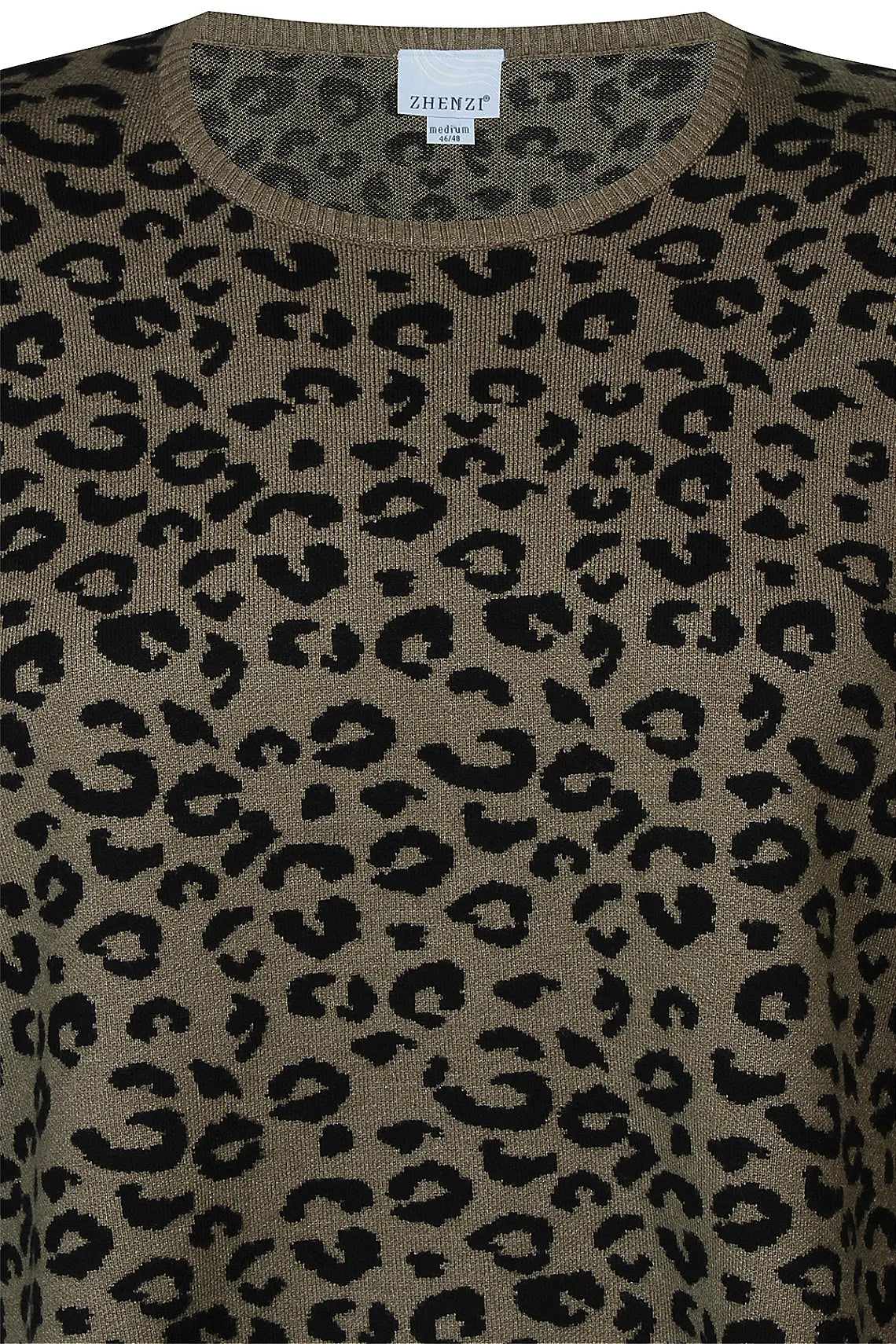 Leopard mönstrad tröja från Zhenzi 200891