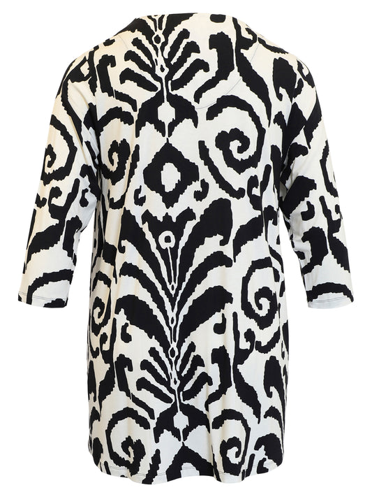 Mönstrad tunika från Ciso 220168