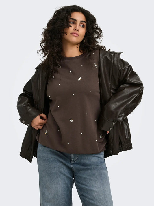 Mysig sweatshirt från Carmakoma 15381037