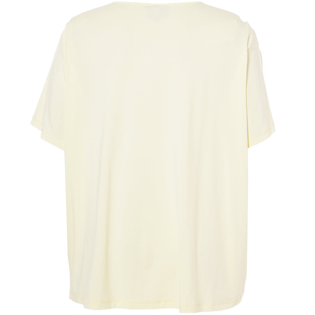 Ljusgul Gitte T-shirt från Gozzip 9905