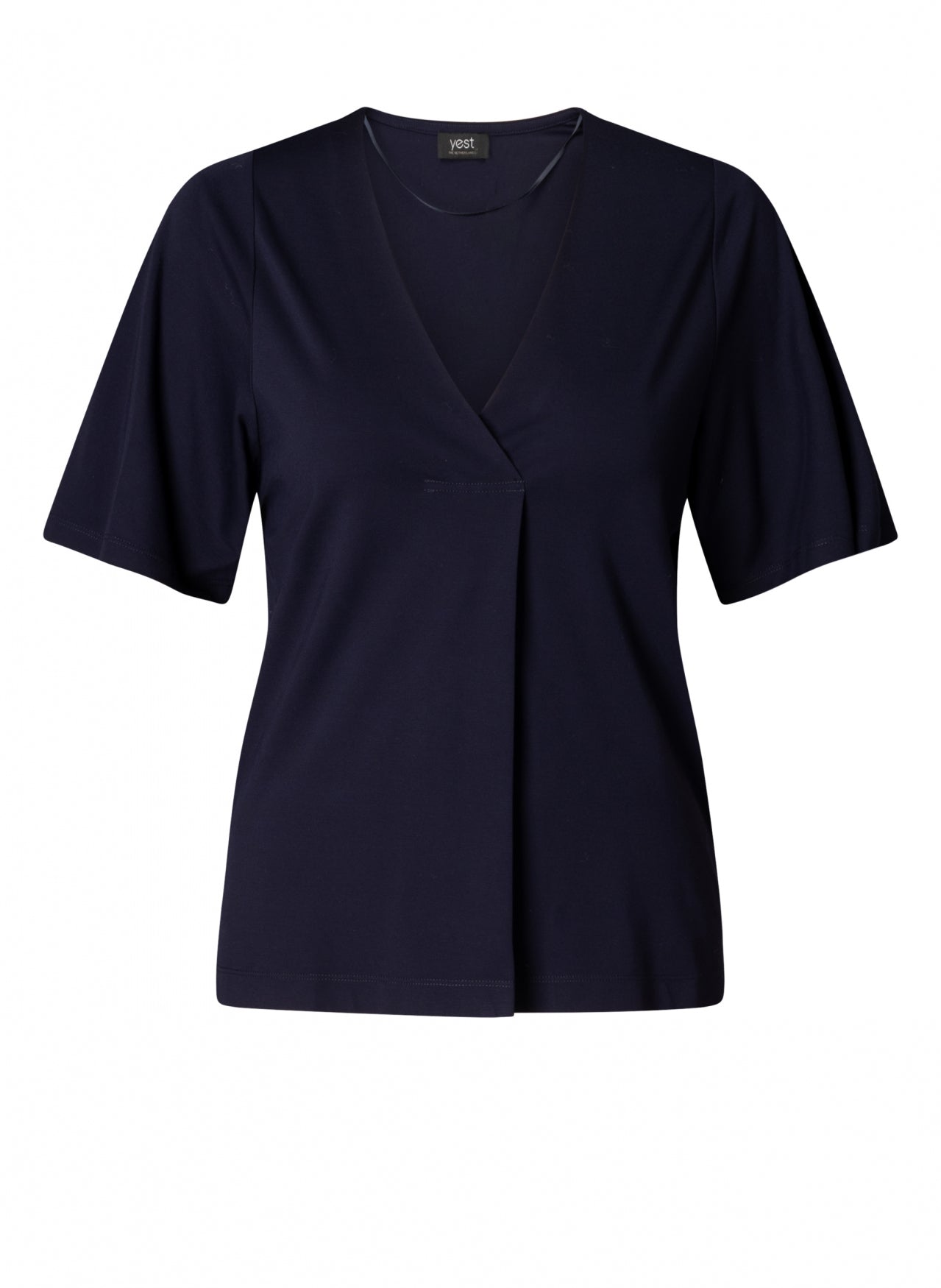 Marinblå topp från Yesta A005761