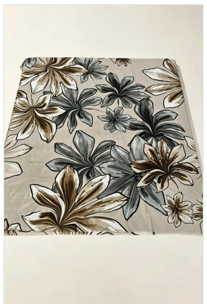 Blommig scarf CH31