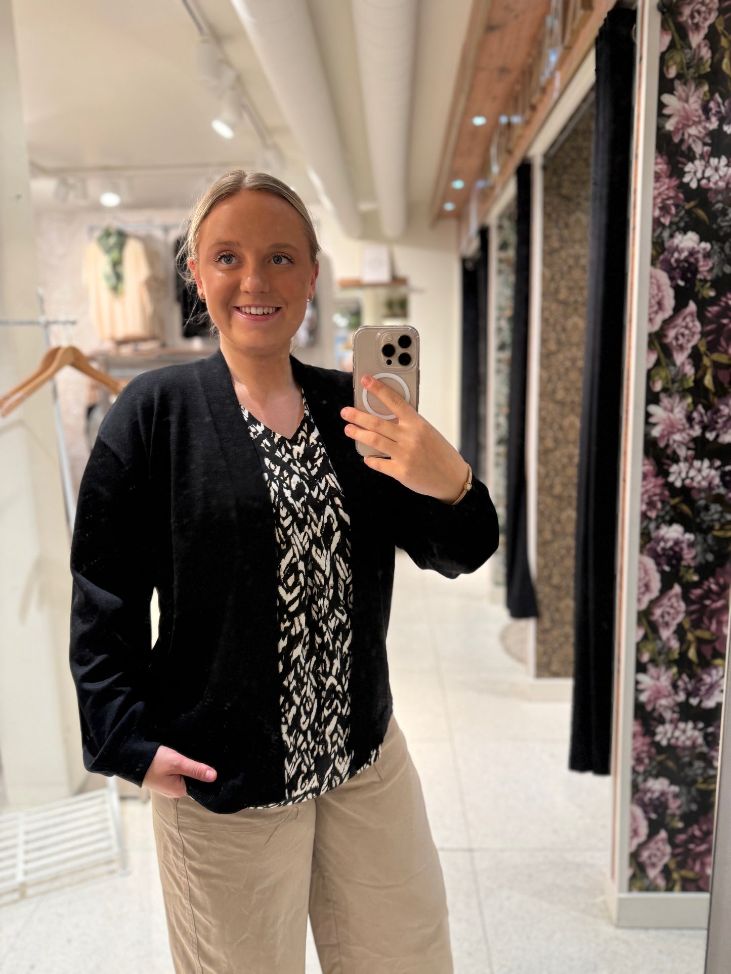 Svart kofta från Ciso 218496