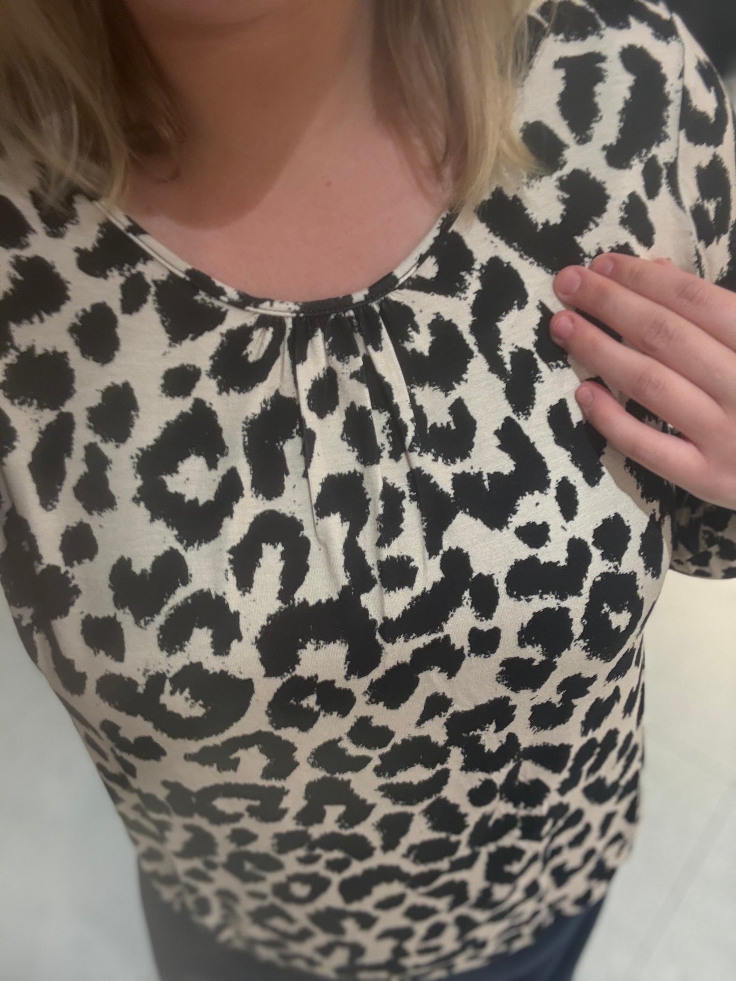 Leopard mönstrad topp från Arimi 253308