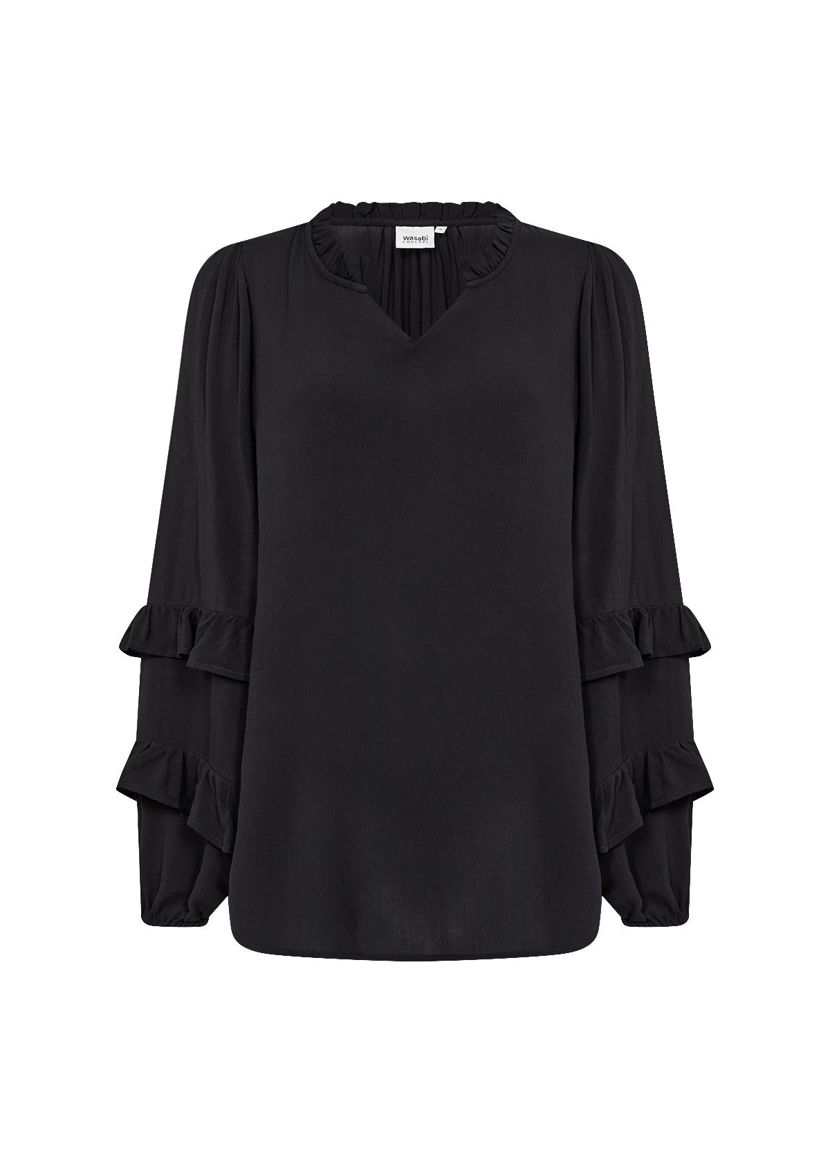 Svart blus från Wasabi W10645