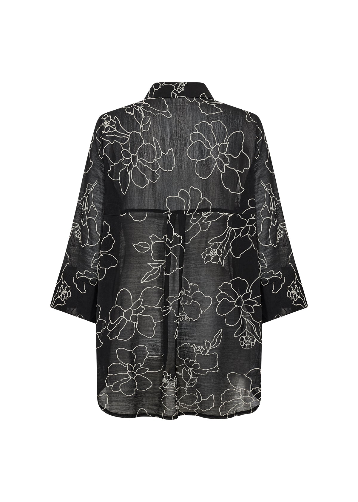 Blommig skjorta från wasabi W10729