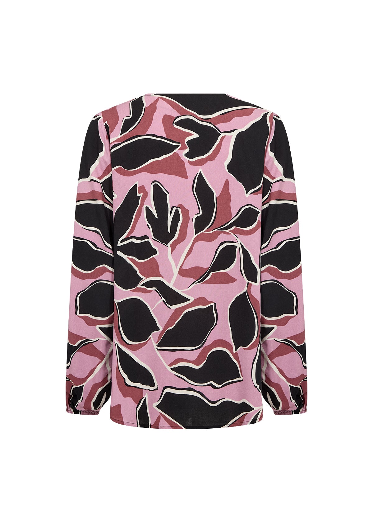 Mönstrad blus från Wasabi W10874
