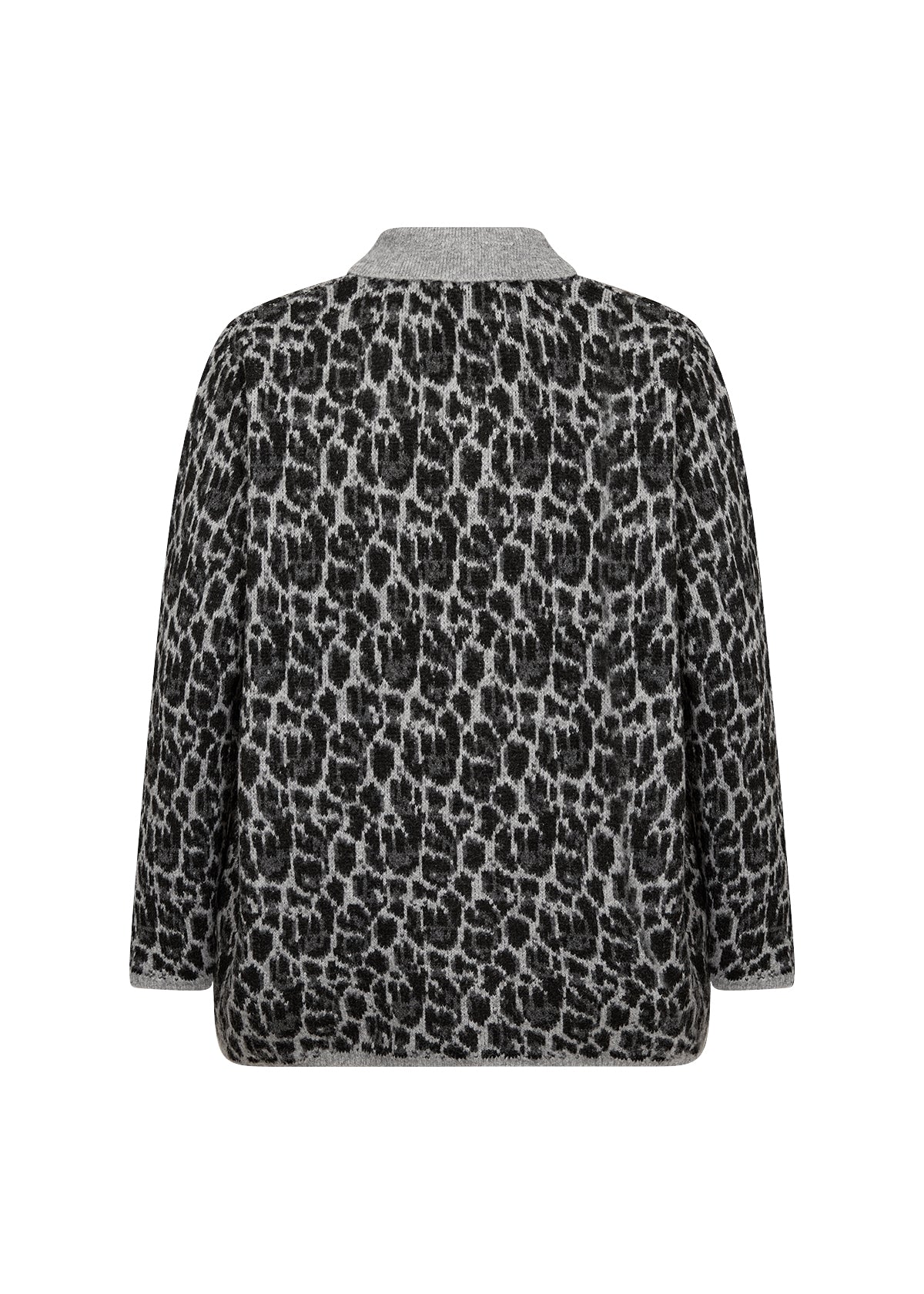 Leopard mönstrad kofta från Wasabi W30095