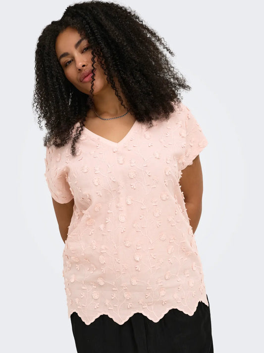 Romantisk T-shirt från Carmakoma 15325133
