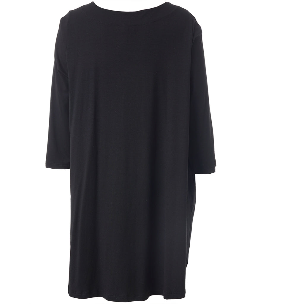 Svart tunika med rosa cirklar från Studio S261862