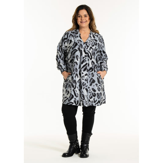 Leopard mönstrad tunika från Gozzip G255027
