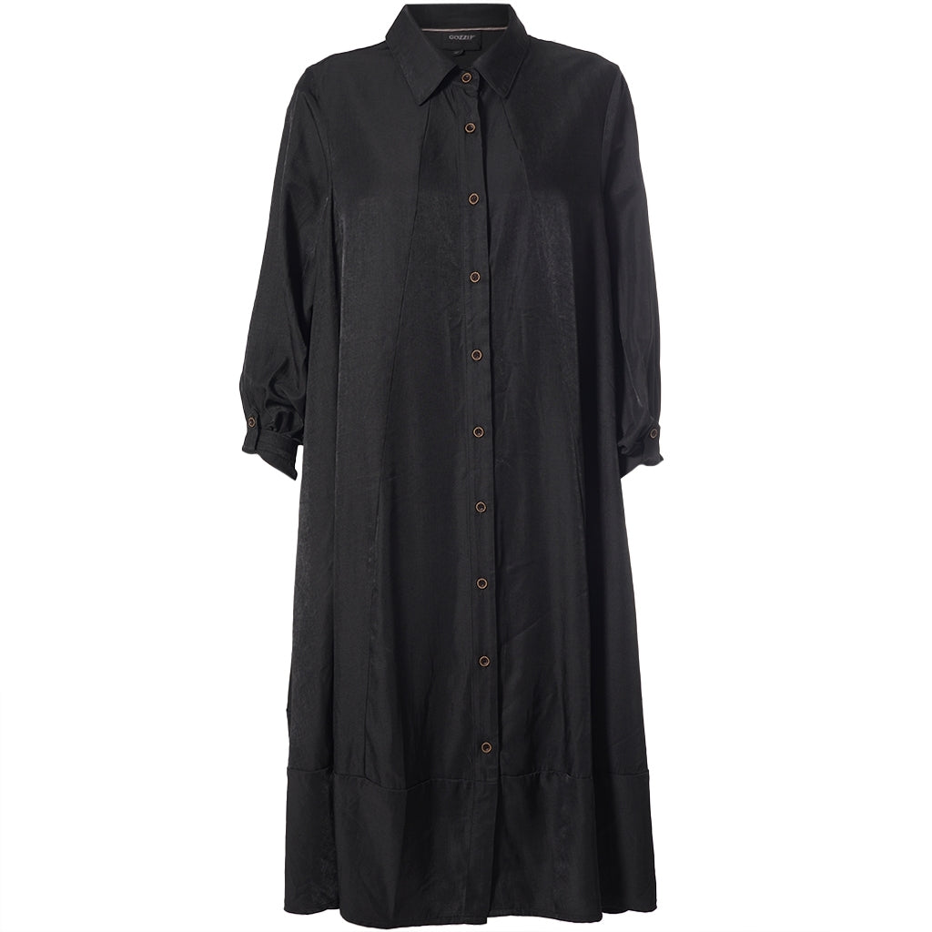 Svart långskjorta från Gozzip G262207