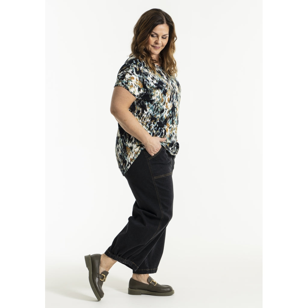 Mörka jeans baggy pants från Gozzip 9904
