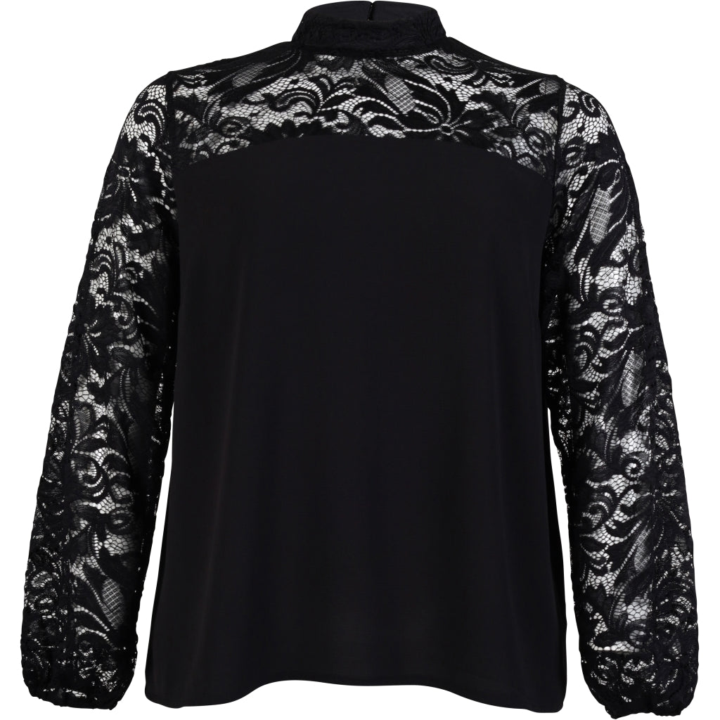 Svart spetsblus från Zoey  251-1047