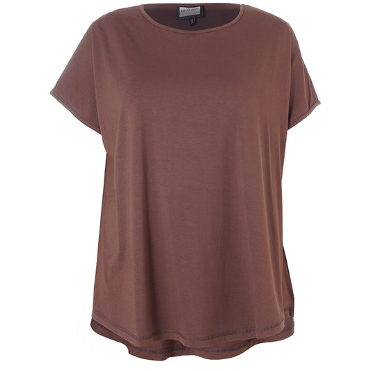 Brun gitte T-shirt från Gozzip 9905
