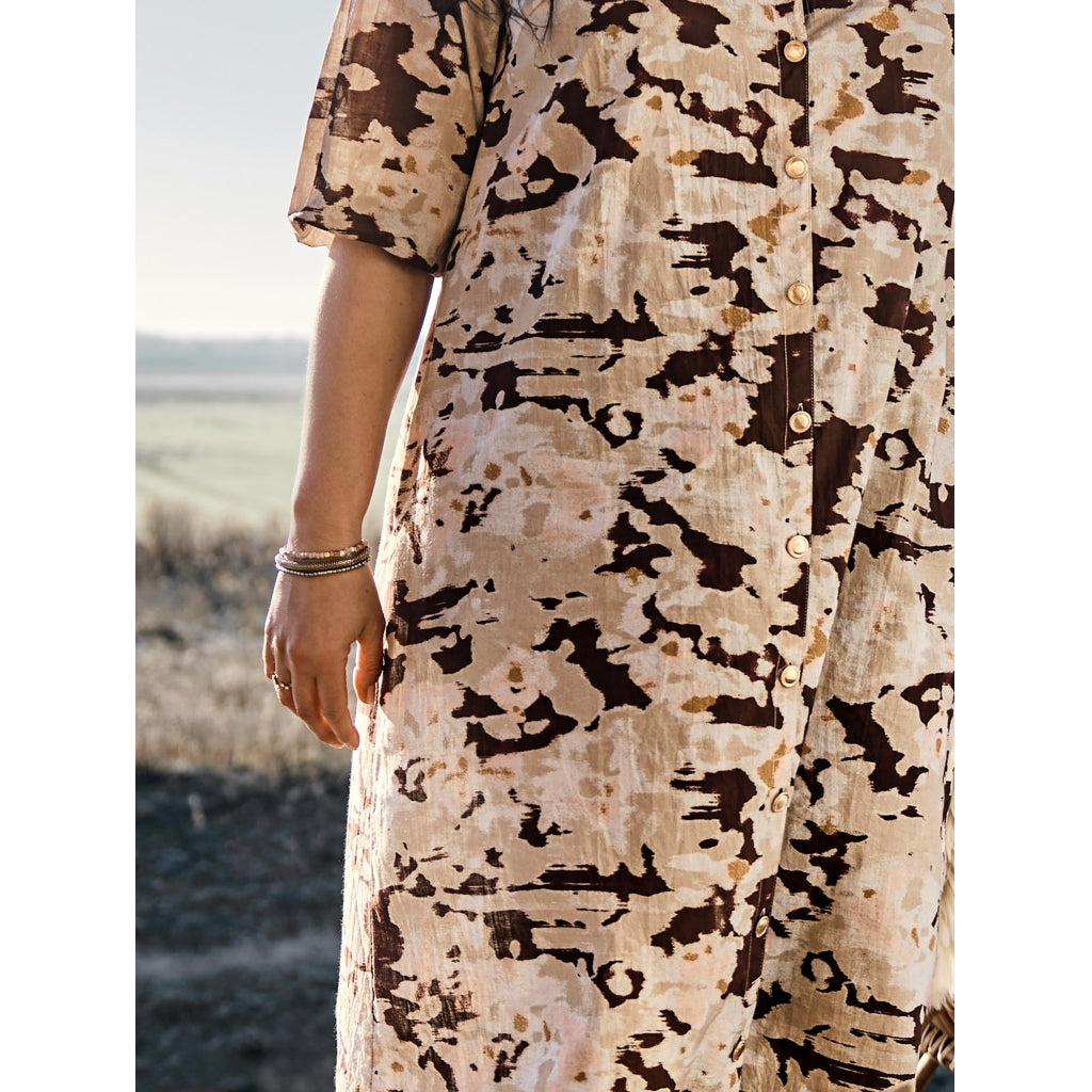 Mönstrad klänning från Zoey 252-0423