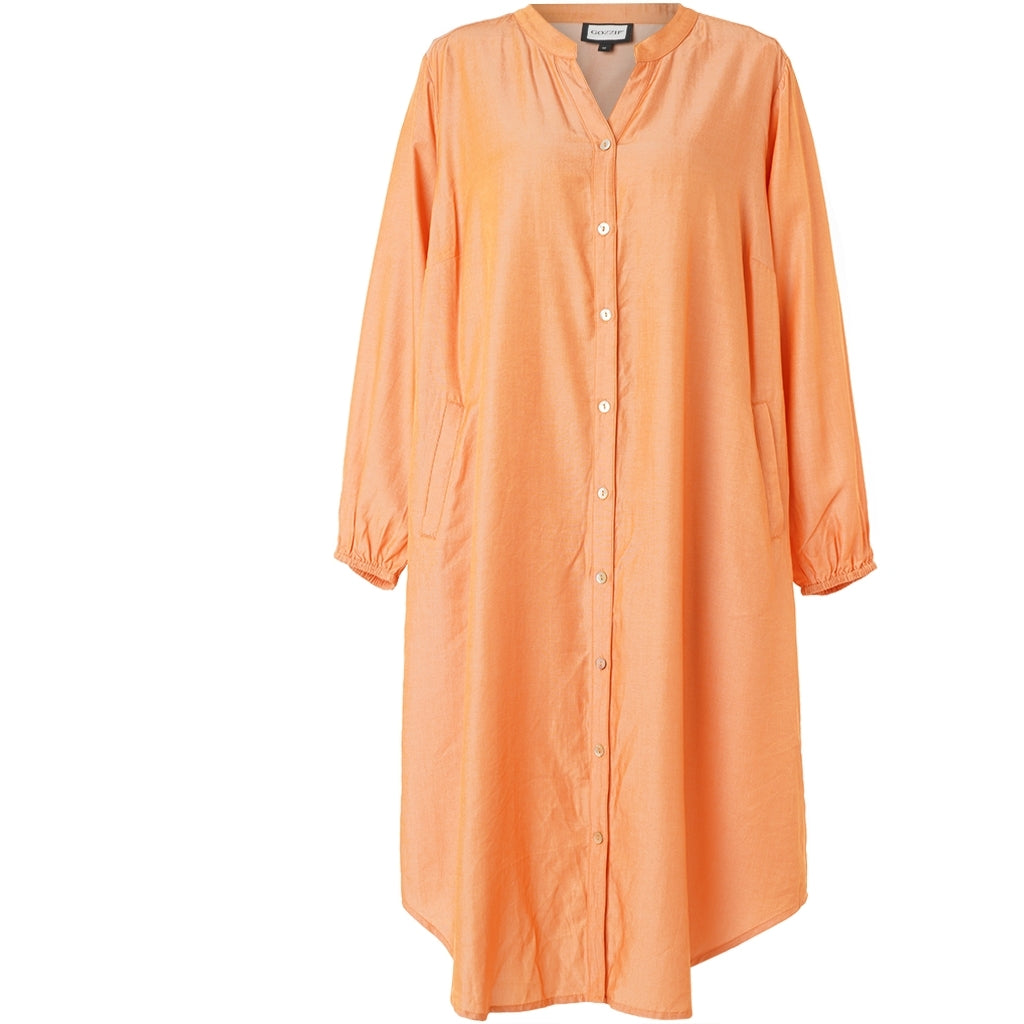 Orange lång skjorta från Gozzip G263028