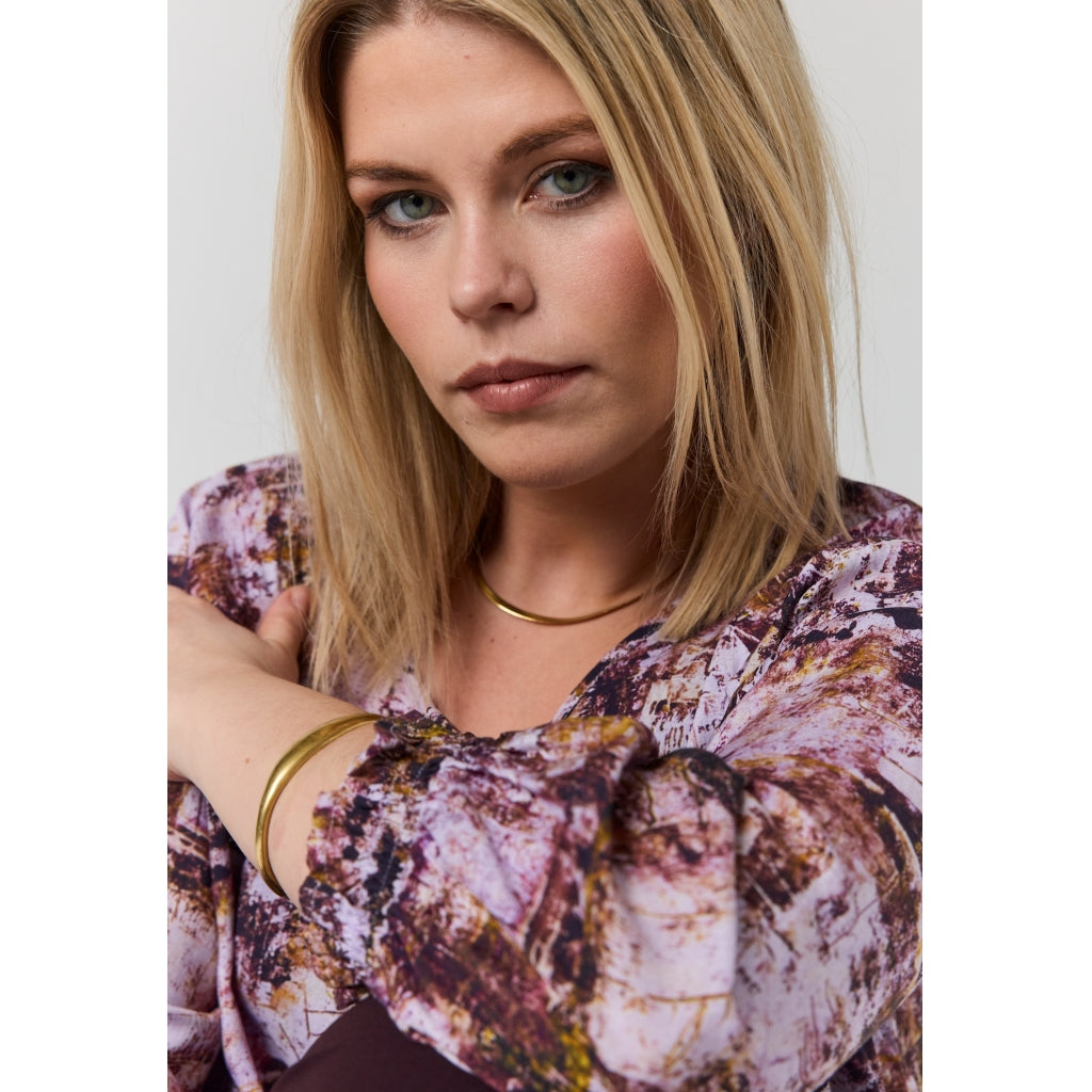 Mönstrad blus från Studio S266857