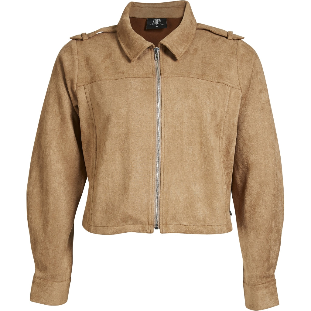 Fusk mocka jacka från Zoey 252-0535