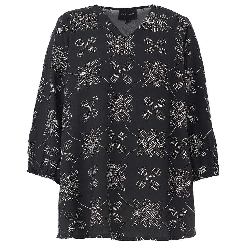 Mönstrad blus från Studio S265806