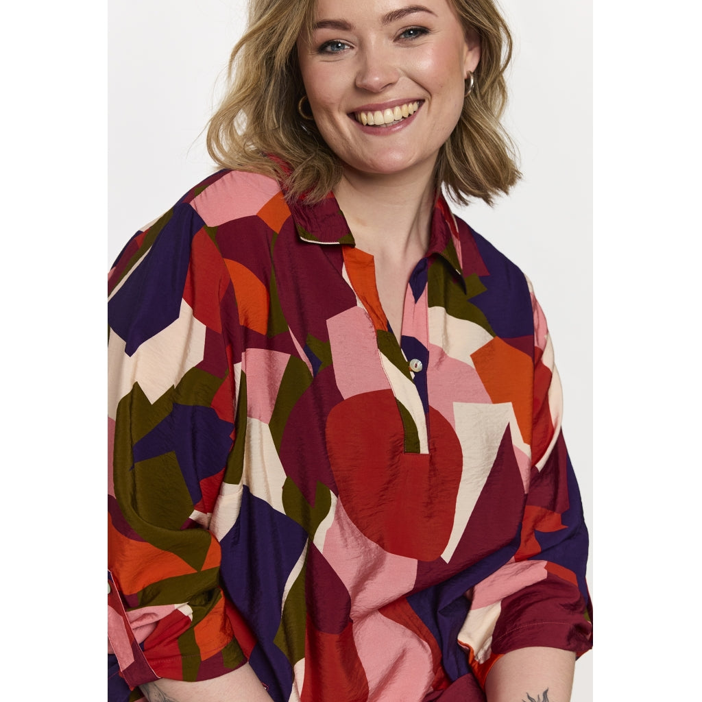 Flerfärgad tunika från Gozzip G262011