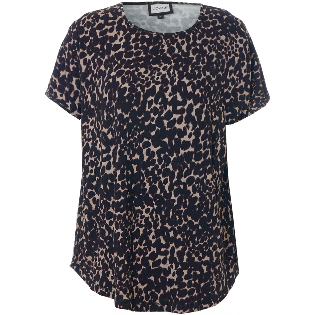 Mönstrad Gitte T-shirt från Gozzip G256015