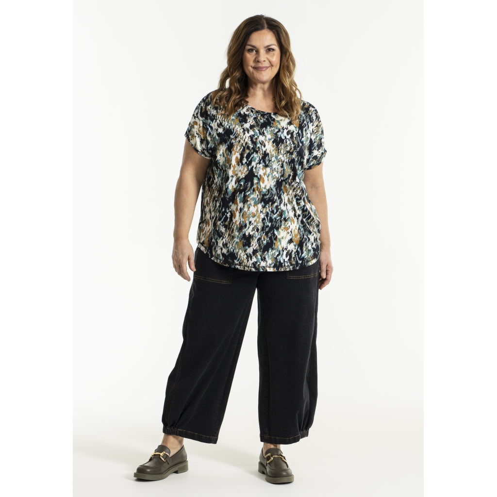 Mörka jeans baggy pants från Gozzip 9904