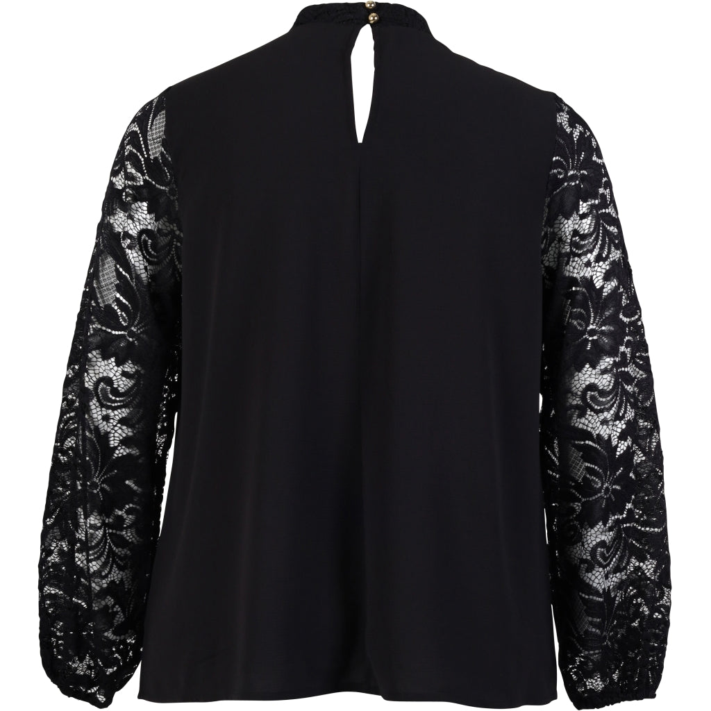 Svart spetsblus från Zoey  251-1047