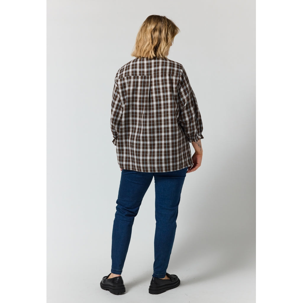 Rutig blus från Gozzip G266017