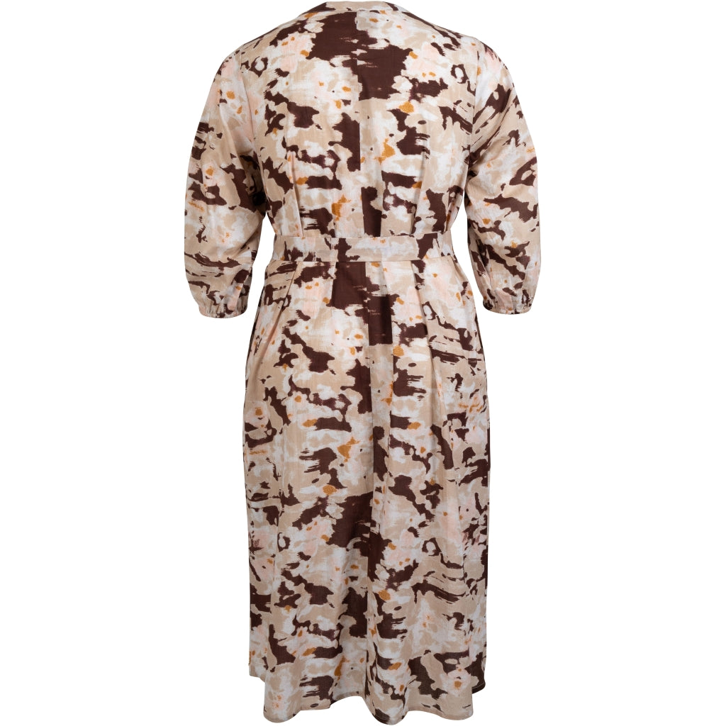 Mönstrad klänning från Zoey 252-0423