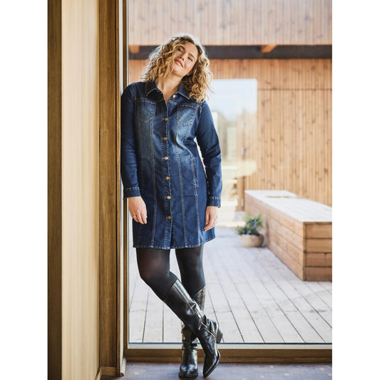 Jeans klänning från Zoey 252-2035