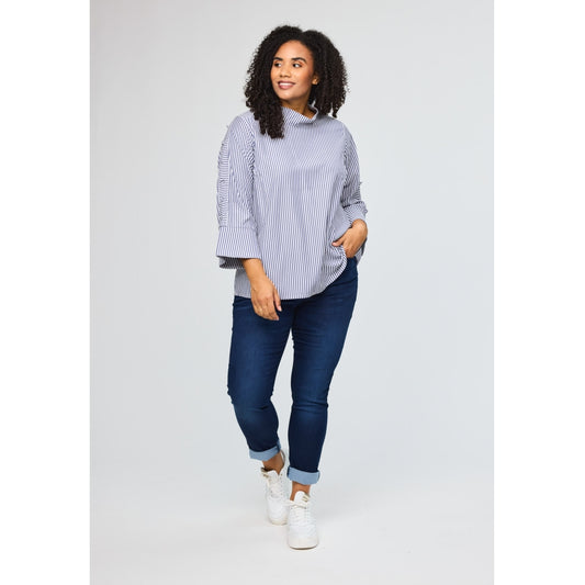 Randig blus från Studio S262837