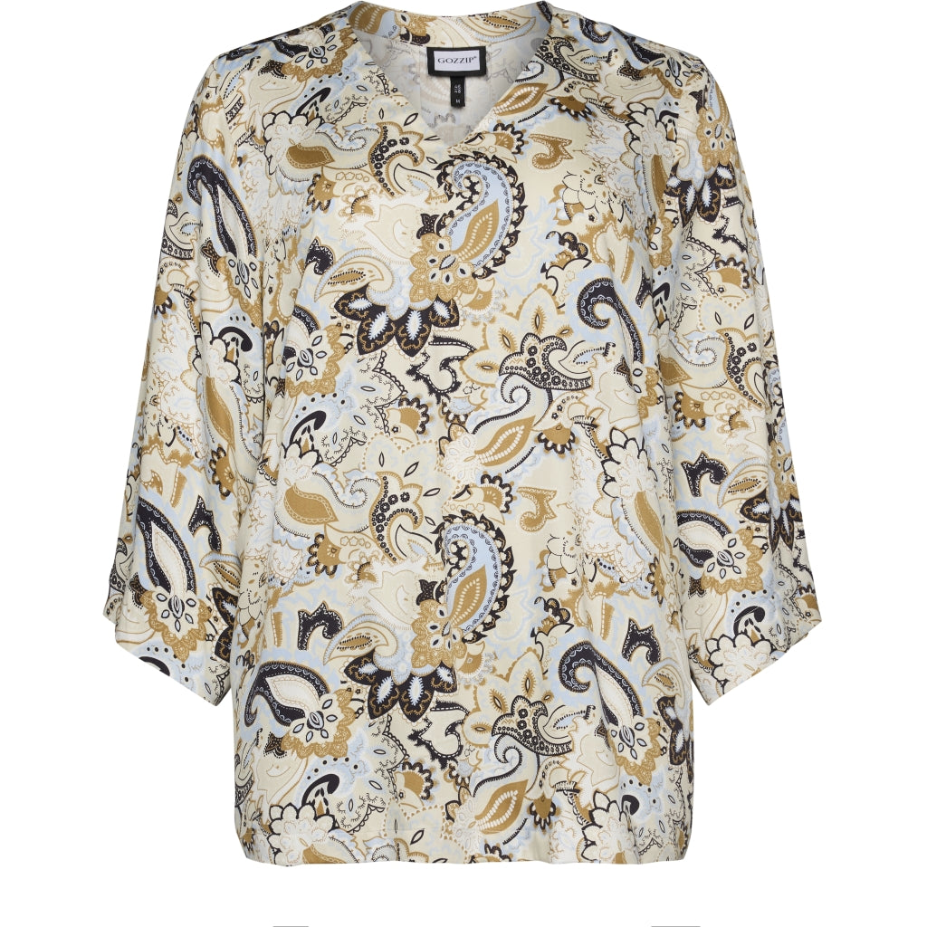 Paisley mönstrad blus från Gozzip G264022