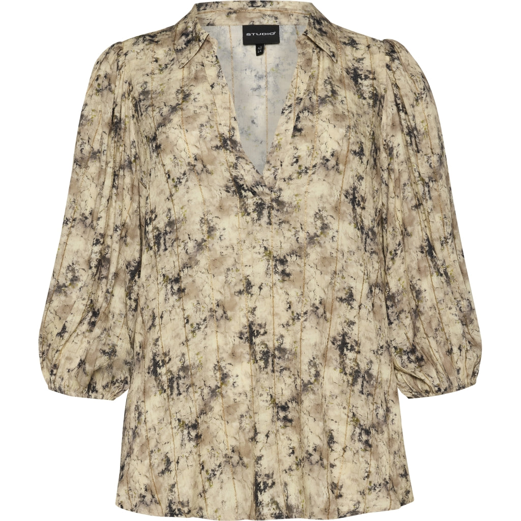 Mönstrad blus från Studio S265835