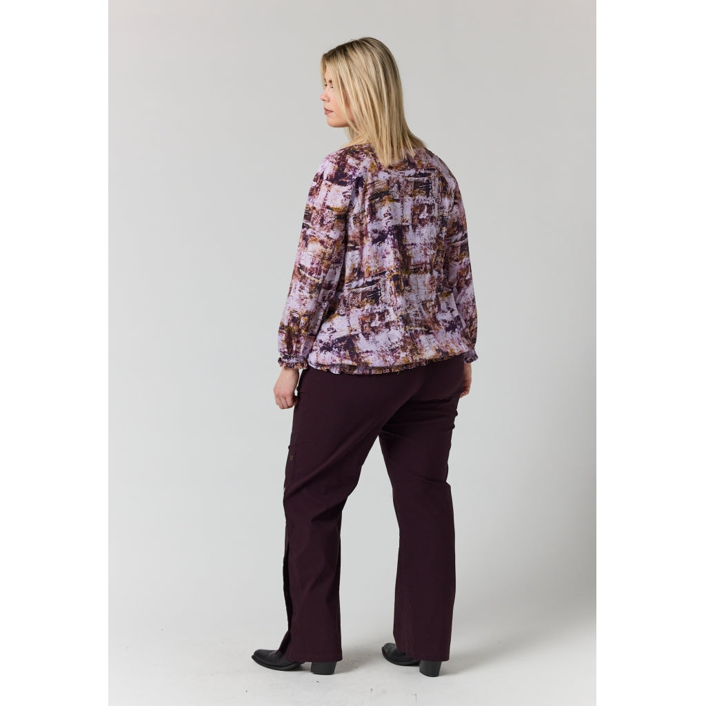 Mönstrad blus från Studio S266857