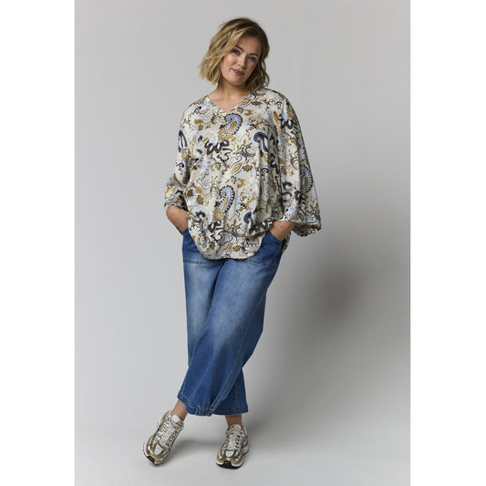 Paisley mönstrad blus från Gozzip G264022