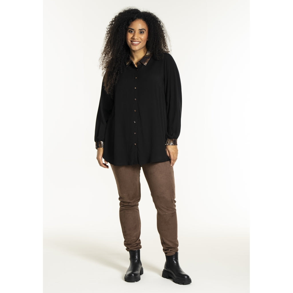 Bruna mocka leggings från Studio S255857