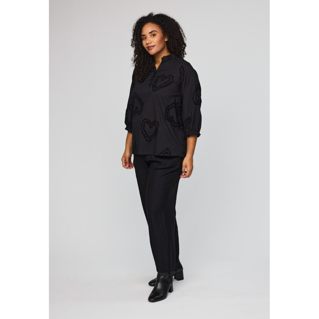 Blus med hjärtan från Studio S262857