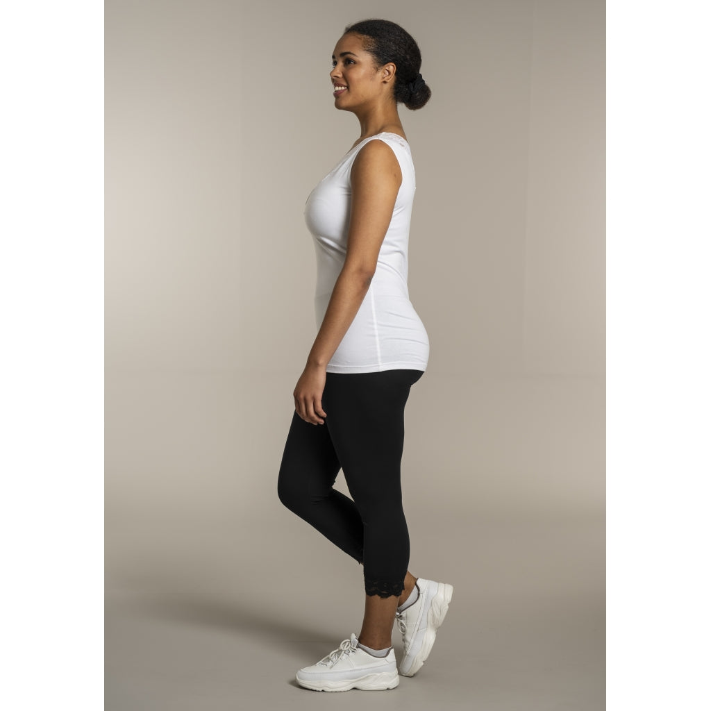 Bas linne med spets SG130