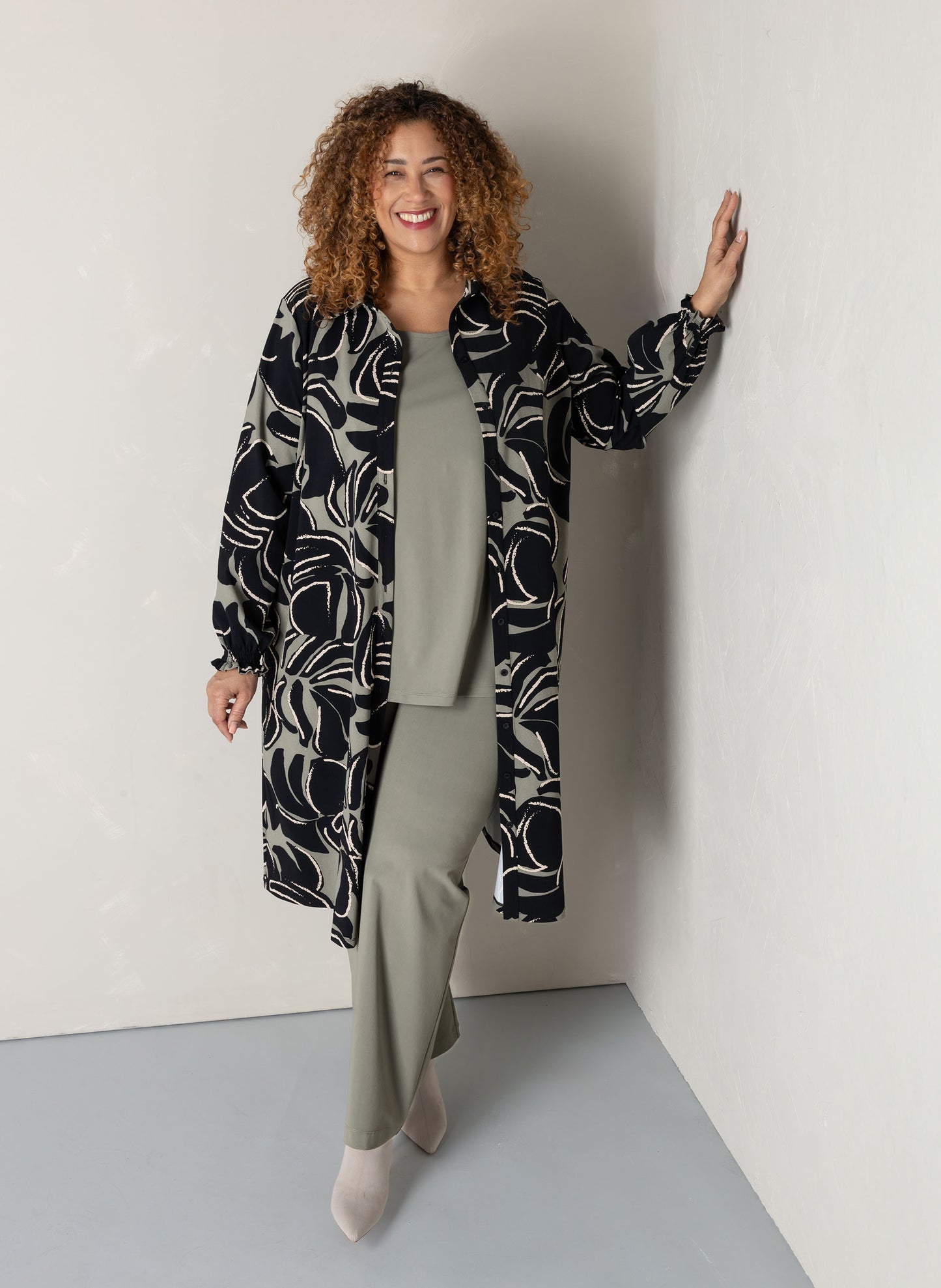 Lång skjorta från Colletta 900592