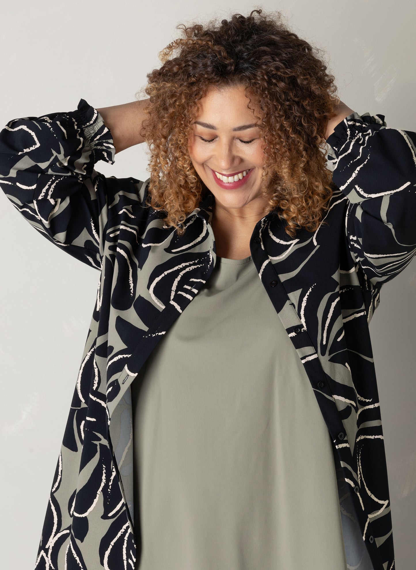 Lång skjorta från Colletta 900592