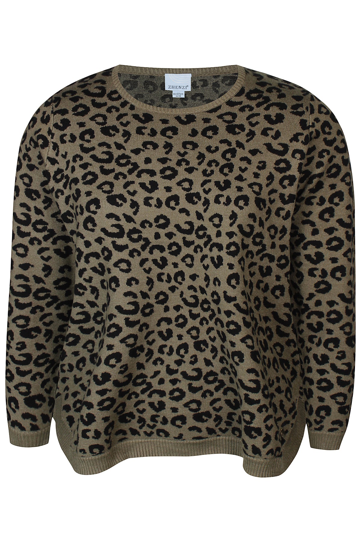Leopard mönstrad tröja från Zhenzi 200891