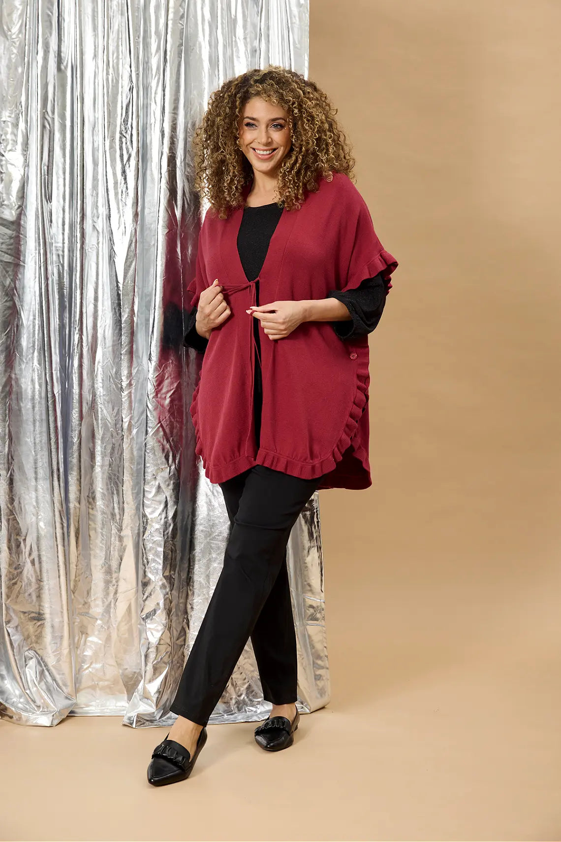 Poncho från Zhenzi 201096