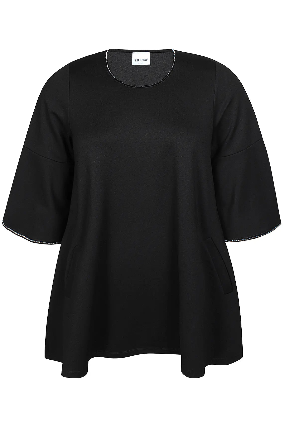 Svart tunika från Zhenzi 201116
