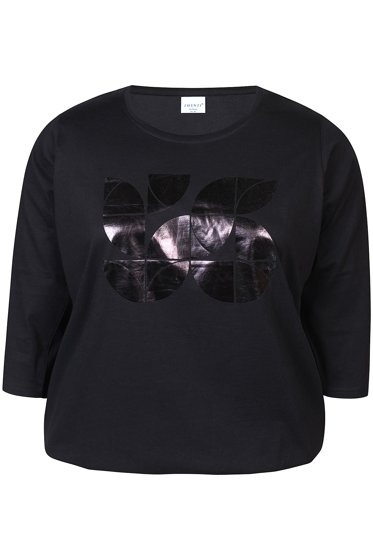 T-shirt med 3/4 dels ärm från Zhenzi 201168